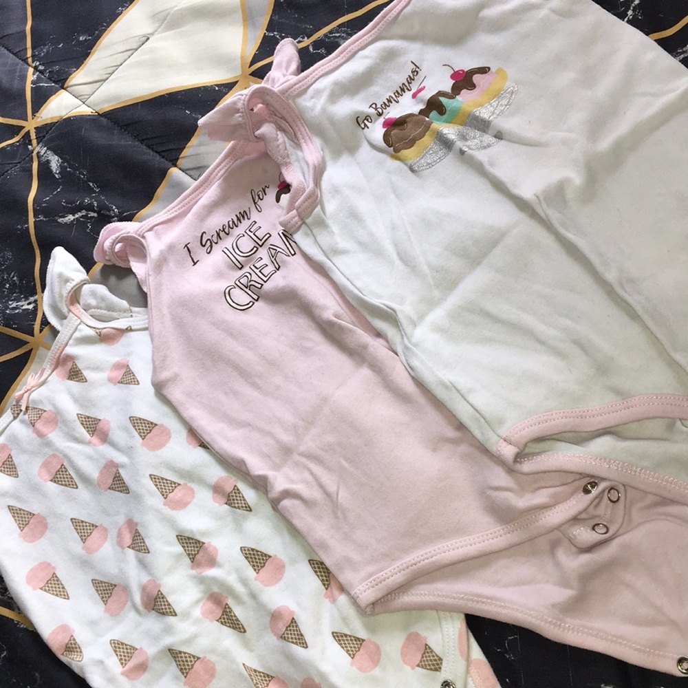 Baby girl Ice cream bodysuit